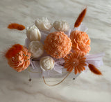 Amber Candle & Wax Melt Bouquet