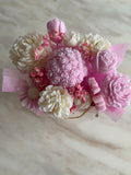 Rose Quartz Candle & Wax Melt Bouquet