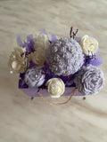 Amethyst Candle & Wax Melt Bouquet