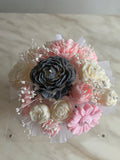 Moonstone Floral Candle & Wax Melt Bouquet