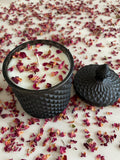 The Onyx With Botanical Rose Petals