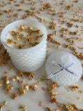 The Topaz With Botanical Jasmine Petals