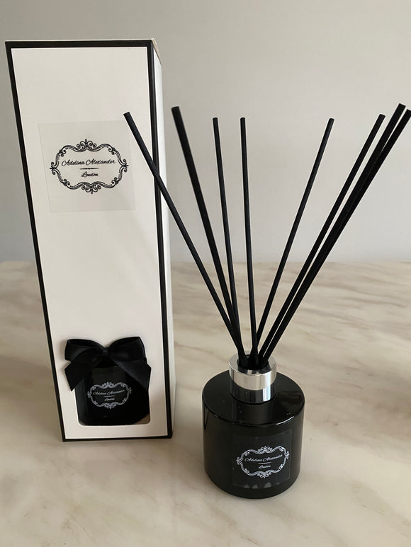 The Onyx Diffuser with Silver Cap